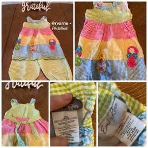 2 pc Smock Outfit